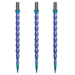 Varf darts metalic Cuesoul Touch Point II Snake Scales colorat, 45 mm