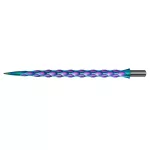 Varf darts metalic Cuesoul Touch Point II Snake Scales colorat, 45 mm