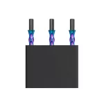 Varf darts metalic Cuesoul Touch Point II Snake Scales colorat, 45 mm