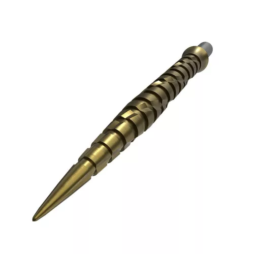 varf darts Cuesoul Touch Point II Slash Ring gri, 29mm