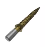 varf darts Cuesoul Touch Point II Slash Ring gri, 29mm