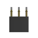 Varf darts Vuesoul Touch Point II Slash Cut Ring, Gun Grey, 33mm