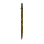 Varf darts Cuesoul Touch Pont II Slash Cut Ring gri, 41mm