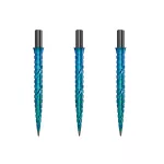 Varf darts Cuesoul Touch Point II Slash Cut Rings colorat, 29mm