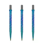 Varf darts Cuesoul Touch Point II Slash Cut Rings colorat, 37mm