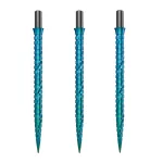 Varf darts metalic Cuesoul Touch Point II Slash Cut Rings, 41mm, colorat