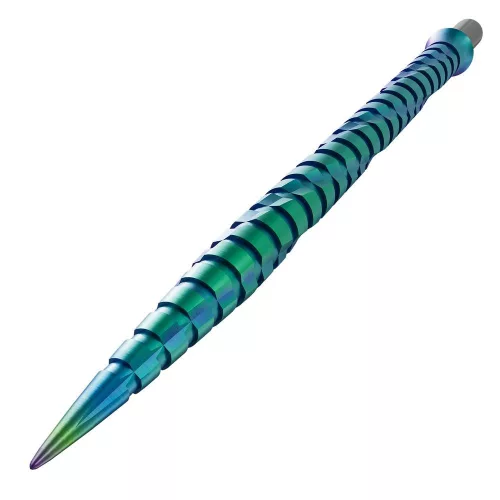 Varf darts metalic Cuesoul Touch Point II Slash Cut Rings colorat, 45mm
