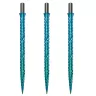 Varf darts metalic Cuesoul Touch Point II Slash Cut Rings colorat, 45mm