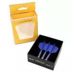 Fluturas si tija darts Cuesoul ROST T19, albastru-transparent, fluturas Big Wing si tija lunga