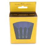 Fluturas si tija darts Cuesoul ROST T19, albastru-transparent, fluturas Big Wing si tija lunga