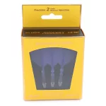 Fluturas si tija darts Cuesoul ROST T19, albastru-transparent, fluturas Big Wing si tija medie