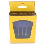 Fluturas si tija darts Cuesoul ROST T19, albastru-transparent, fluturas Big Wing si tija scurta
