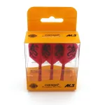 Fluturas si tija darts Cuesoul ROST AK5 Dragon, rosu, fluturas Big Wing si tija scurta