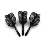 Fluturas si tija darts Cuesoul ROST AK5 Skeleton, negru, flut