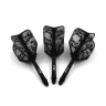 Fluturas si tija darts Cuesoul ROST AK5 Skeleton, negru, flut