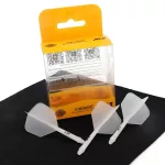 Fluturas si tija darts Cuesoul ROST AK5 Solid Ice, fluturas Big Wing si tija lunga