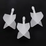 Fluturas si tija darts Cuesoul ROST AK5 Solid Ice, fluturas Big Wing si tija medie