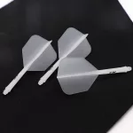 Fluturas si tija darts Cuesoul ROST AK5 Solid Ice, fluturas Big Wing si tija medie