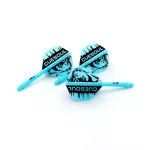 Fluturas si tija darts Cuesoul ROST AK5 Boy, albastru, fluturas Standard Wing si tija medie
