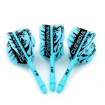 Fluturas si tija darts Cuesoul ROST AK5 Boy, albastru, fluturas Standard Wing si tija medie