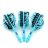 Fluturas si tija darts Cuesoul ROST AK5 Boy, albastru, fluturas Standard Wing si tija medie