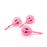 Fluturas si tija darts Cuesoul ROST AK5 Petals, roz, fluturas Standard Wing si tija medie