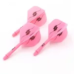 Fluturas si tija darts Cuesoul ROST AK5 Petals, roz, fluturas Standard Wing si tija medie