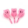 Fluturas si tija darts Cuesoul ROST AK5 Petals, roz, fluturas Standard Wing si tija medie