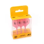 Fluturas si tija darts Cuesoul ROST AK5 Petals, roz, fluturas Standard Wing si tija medie