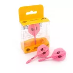 Fluturas si tija darts Cuesoul ROST AK5 Petals, roz, fluturas Standard Wing si tija medie