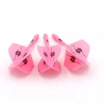 Fluturas si tija darts Cuesoul ROST AK5 Petals, roz, fluturas Standard Wing si tija medie