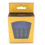 Fluturas si tija darts Cuesoul ROST T19, albastru-transparent, fluturas Big Standard Wing si tija sc