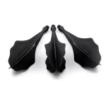 Fluturas darts Cuesoul TRAJ AK8, forma de nor, negru