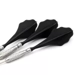 Fluturas darts Cuesoul TRAJ AK8, forma de nor, negru