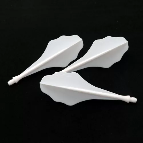 Fluturas darts Cuesoul TRAJ AK8 alb, cloud shape
