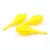 Fluturas darts Cuesoul TRAJ AK8 galben, cloud shape