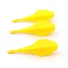 Fluturas darts Cuesoul TRAJ AK8 galben, cloud shape