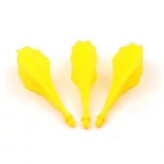 Fluturas darts Cuesoul TRAJ AK8 galben, cloud shape