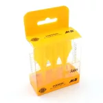 Fluturas darts Cuesoul TRAJ AK8 galben, cloud shape