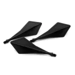 Fluturas darts Cuesoul TRAJ AK8, forma de diamant, negru