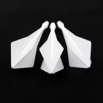 Fluturas darts Cuesoul TRAJ AK8 alb, diamond shape