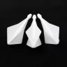 Fluturas darts Cuesoul TRAJ AK8 alb, diamond shape