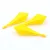 Fluturas darts Cuesoul TRAJ AK8 galben, diamond shape