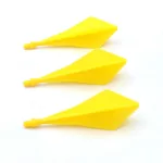 Fluturas darts Cuesoul TRAJ AK8 galben, diamond shape