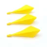 Fluturas darts Cuesoul TRAJ AK8 galben, diamond shape
