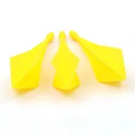 Fluturas darts Cuesoul TRAJ AK8 galben, diamond shape