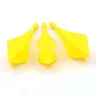 Fluturas darts Cuesoul TRAJ AK8 galben, diamond shape