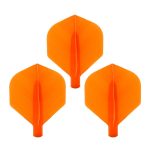 Fluturas darts Cuesoul TERO PLUS AK4, portocaliu, fluturas Standard
