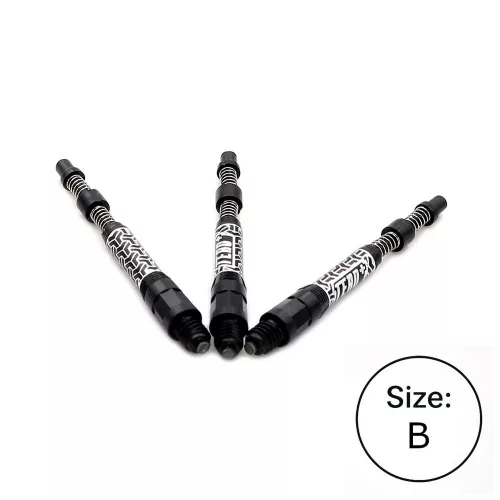 Tija cu arc pentru darts Cuesoul TERO AK7P, negru, tip B, 40 mm