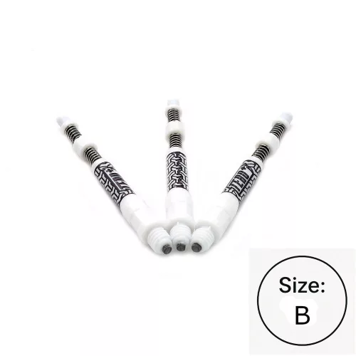 Tija darts cu arc Cuesoul TERO AK7P, alb, B, 40mm